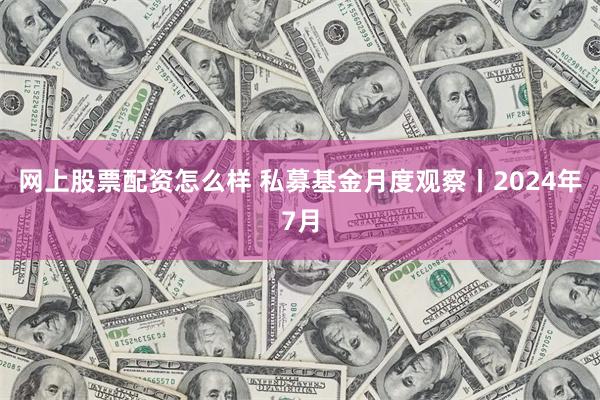 网上股票配资怎么样 私募基金月度观察丨2024年7月