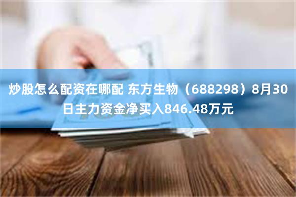 炒股怎么配资在哪配 东方生物（688298）8月30日主力资金净买入846.48万元