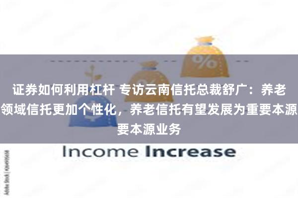 证券如何利用杠杆 专访云南信托总裁舒广：养老金融领域信托更加个性化，养老信托有望发展为重要本源业务