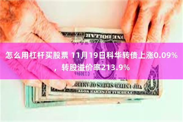 怎么用杠杆买股票 11月19日科华转债上涨0.09%，转股溢价率213.9%