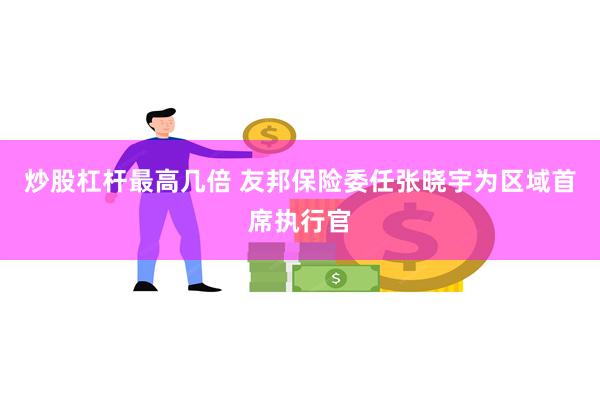 炒股杠杆最高几倍 友邦保险委任张晓宇为区域首席执行官