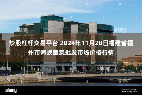 炒股杠杆交易平台 2024年11月28日福建省福州市海峡蔬菜批发市场价格行情